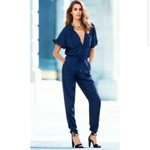 H&M Navy Pant Jumpsuit